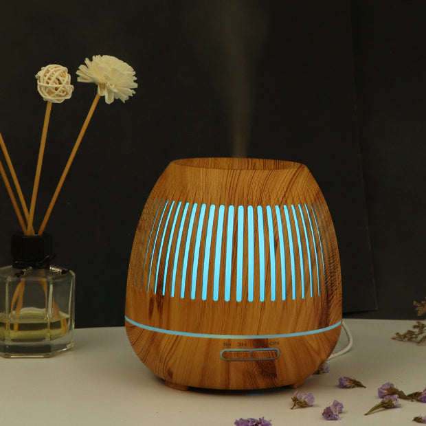 Colorful lights hollow aromatherapy machine
