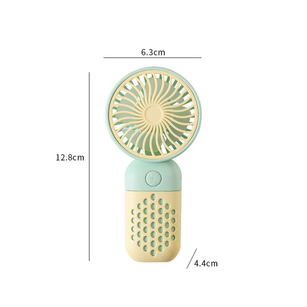 Handheld Fan Simple Mini USB Rechargeable Little Fan Portable Outdoor Student Small Electric