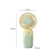 Handheld Fan Simple Mini USB Rechargeable Little Fan Portable Outdoor Student Small Electric