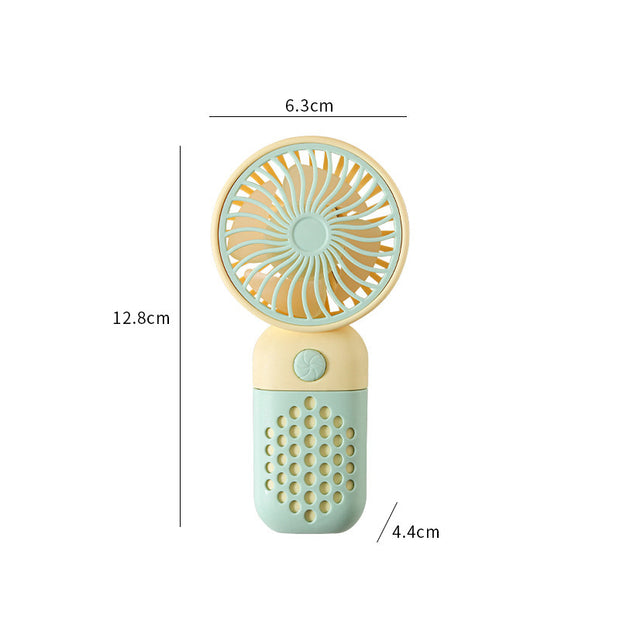 Handheld Fan Simple Mini USB Rechargeable Little Fan Portable Outdoor Student Small Electric