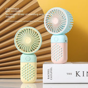 Handheld Fan Simple Mini USB Rechargeable Little Fan Portable Outdoor Student Small Electric