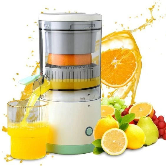 Portable Electric Fruit Orange Juicer Bivolt USB Rechargeable Extractor