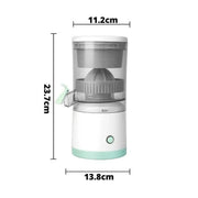 Portable Electric Fruit Orange Juicer Bivolt USB Rechargeable Extractor