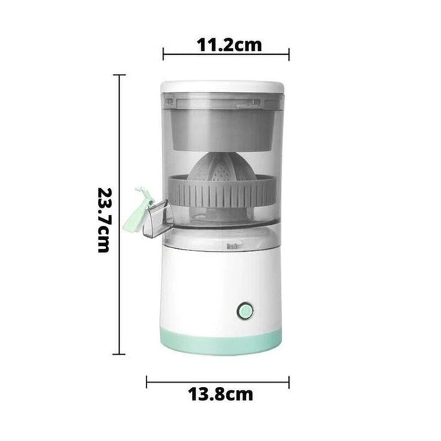 Portable Electric Fruit Orange Juicer Bivolt USB Rechargeable Extractor