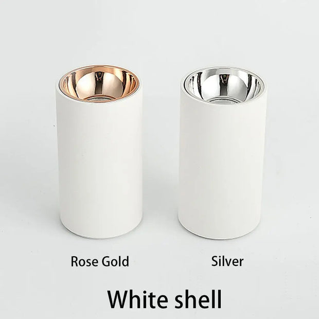 Cylinder living room kitchen bedroom hallway