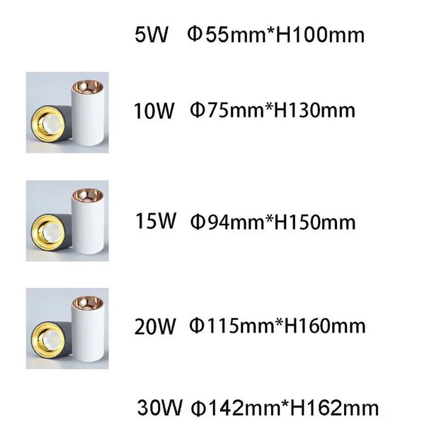 Cylinder living room kitchen bedroom hallway