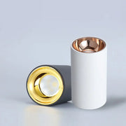 Cylinder living room kitchen bedroom hallway