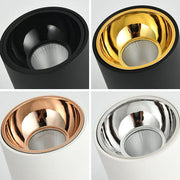 Cylinder living room kitchen bedroom hallway