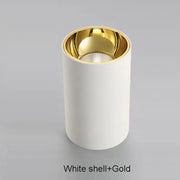 Cylinder living room kitchen bedroom hallway