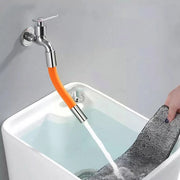 Rotating Silica Gel Faucet Extender Flexible Bending Bathroom
