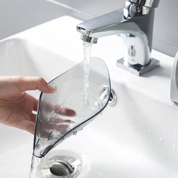 Bathroom Soap Holder Leaf Shape Dish Soap Kitchen Sponge