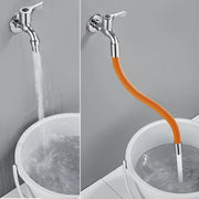 Rotating Silica Gel Faucet Extender Flexible Bending Bathroom