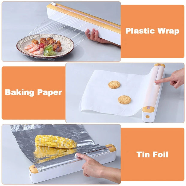 Food Film Dispenser Magnetic Wrap Dispenser