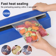 Electric Heat Sealing Machine Portable Plastic Bag Heat Bag Sealer Thermal Sealer Plastic Bag Impulse Sealer Packaging Machine