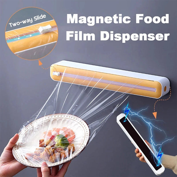 Food Film Dispenser Magnetic Wrap Dispenser