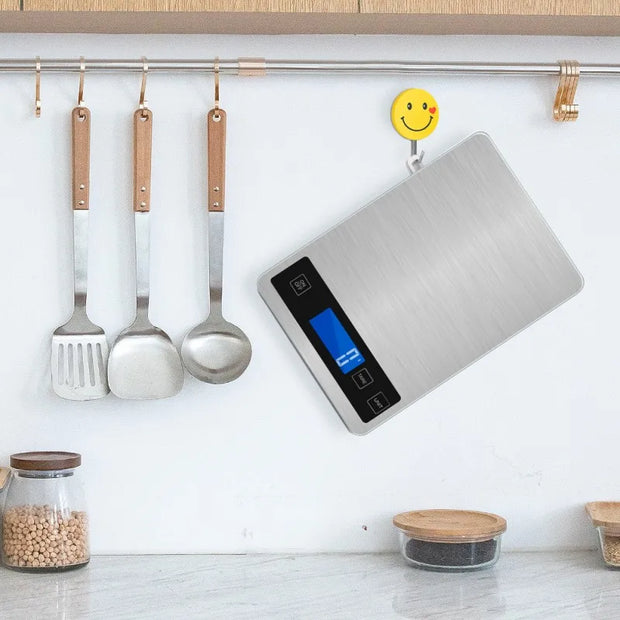 Digital Kitchen Scale LED Stainless Steel Electronic