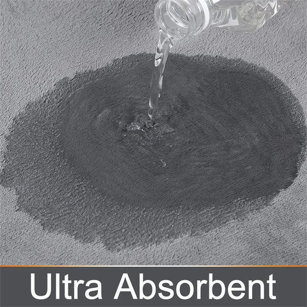 Homaxy Super Absorbent Bath Mat Memory Foam Carpet