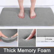 Homaxy Super Absorbent Bath Mat Memory Foam Carpet