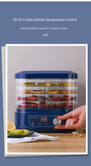 Fruit Vegetable Dryer Meat Snacks Herb Air Dryer Food Blowing Device For Pet House Use Electric Dried Dehydrator Best Price