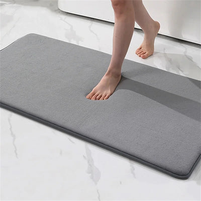 Homaxy Super Absorbent Bath Mat Memory Foam Carpet