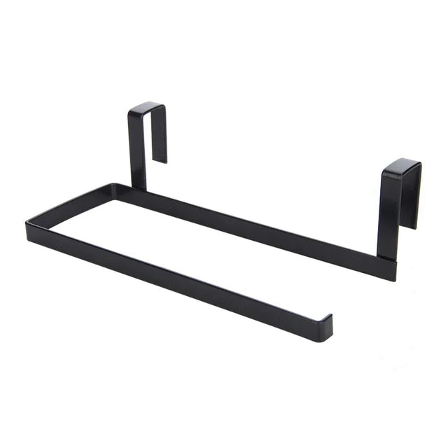 Iron Art Non Punching Kitchen Paper Hanger Creative Cling Film Shelf Tissue Holder Paper Towel Holder