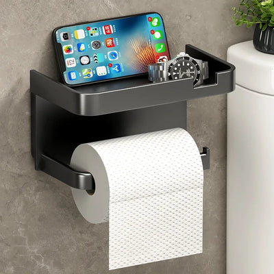 Toilet Paper Holder Plastic Storage