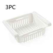 Refrigerator Storage Basket Stretchable Multifunction Kitchen Refrigerator Storage Box